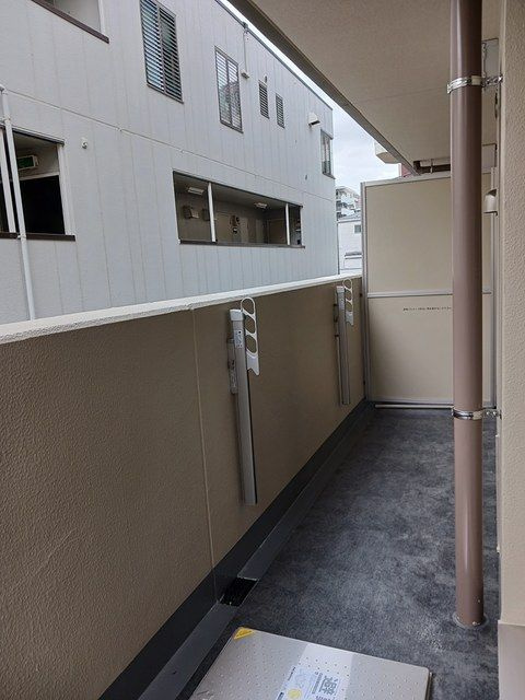 メゾン　アイティー　キングのバルコニー|広々としたバルコニーです