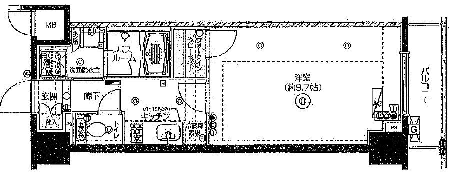 フェニックス新横濱クアトロの間取り
