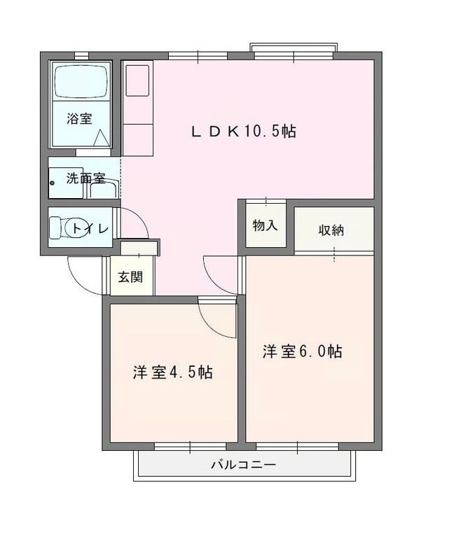 プルミエール白根の間取り