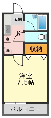 ラ・ジェルス・アオトの間取り