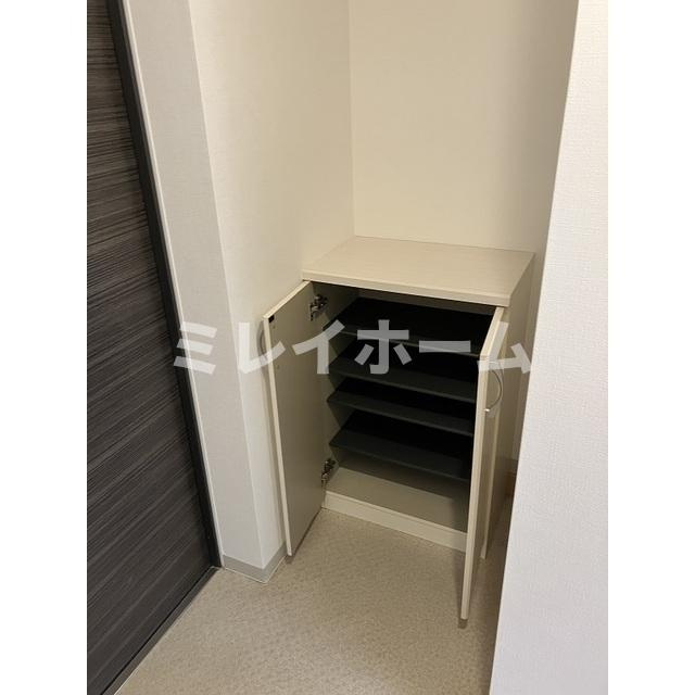 エクロール蒲田の玄関