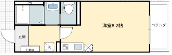 グランメゾン学南の間取り