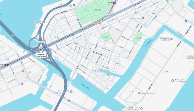 大阪市港区港晴　第1期　新築一戸建ての地図