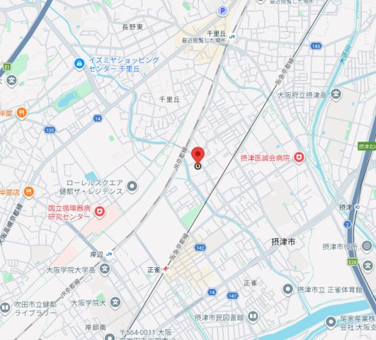 ファミールシーダの地図