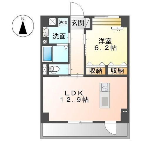 アルストロメリアの間取り