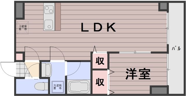 Le Maraisの間取り