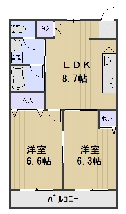 Precious-Kの間取り