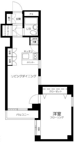 【間取り】 | ロイヤルアーバン駒場東大