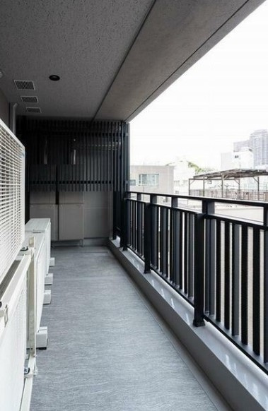港区白金台５丁目の賃貸マンションのバルコニー
