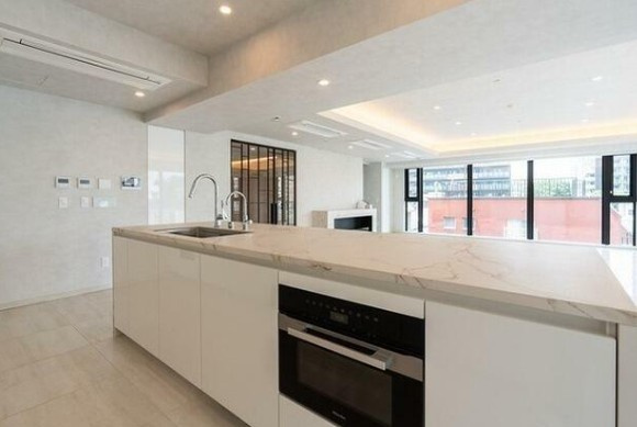 港区白金台５丁目の賃貸マンションのキッチン
