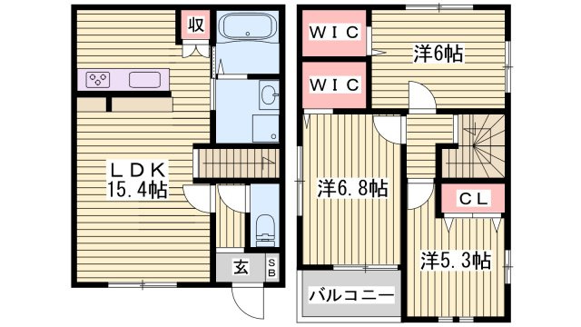 ロタス東藤江の間取り
