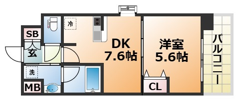 グランビュー六甲の間取り