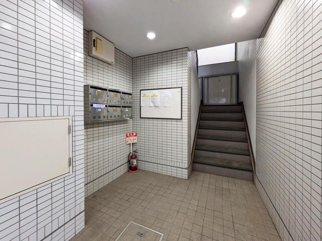 コーポ吉田のエントランス
