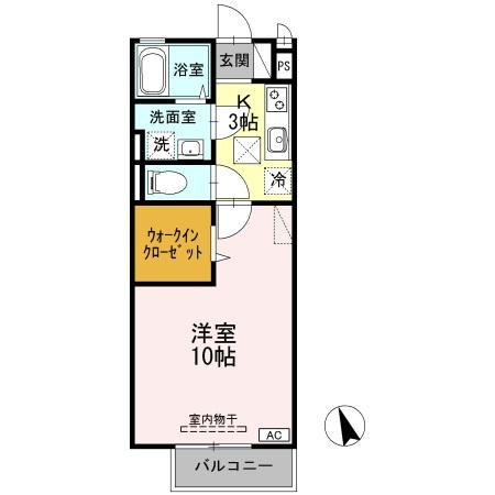 リヴェール　F棟の間取り