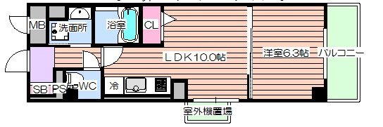 【間取り】 | ラヴィータ西梅田