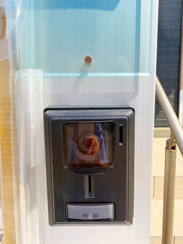 久喜市久喜東4丁目10期　全13棟　3号棟のセキュリティ|来客の確認もできるので安心！