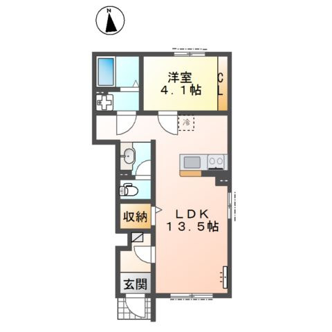 【間取り】 | 仮）北九州市八幡西区町上津役西2丁目賃貸アパート新築工事