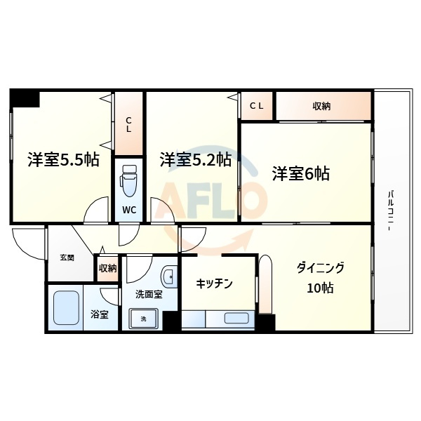 グランステディ深江橋　諏訪小学校区の間取り|グランステディ深江橋　間取り