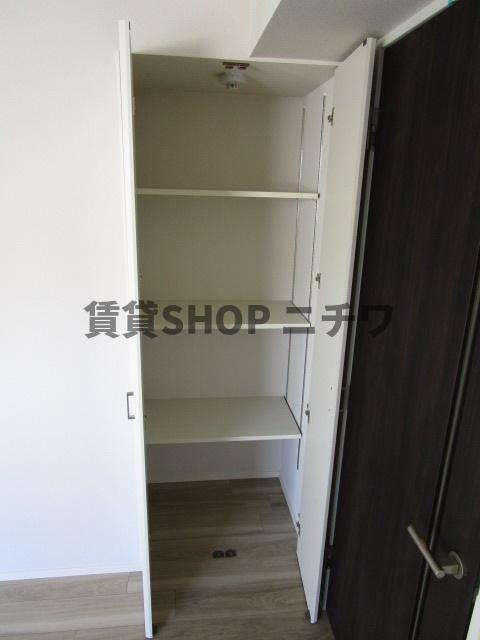 クエストコートの収納|※同仕様のお部屋です。