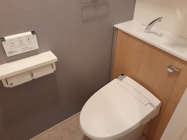 グラン・ソレイユのトイレ|清潔感のあるトイレです