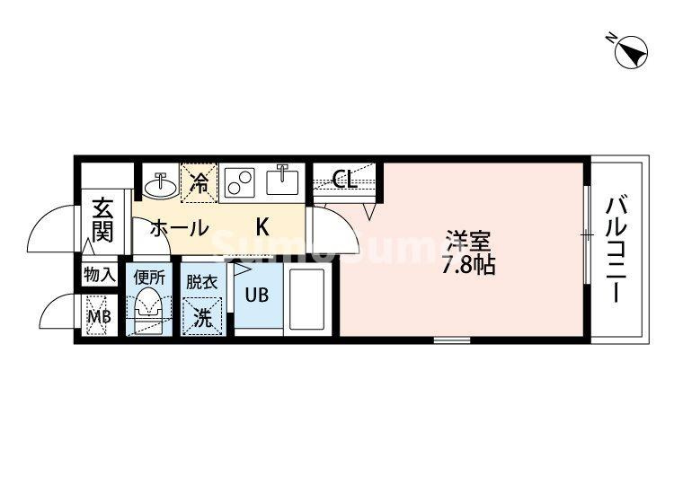 GLAハート板宿の間取り