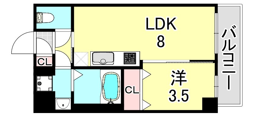 SDグランツ神戸ウエストの間取り