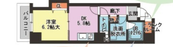 カーサ　ラピスの間取り