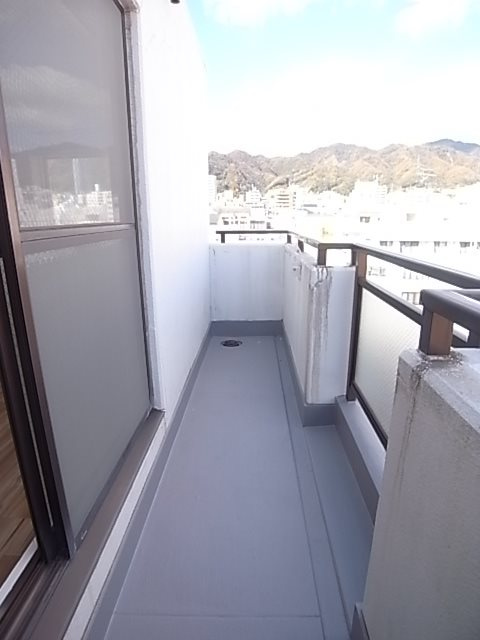 メゾンドゥロイのバルコニー