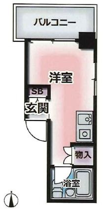 ユニハイム神戸の間取り
