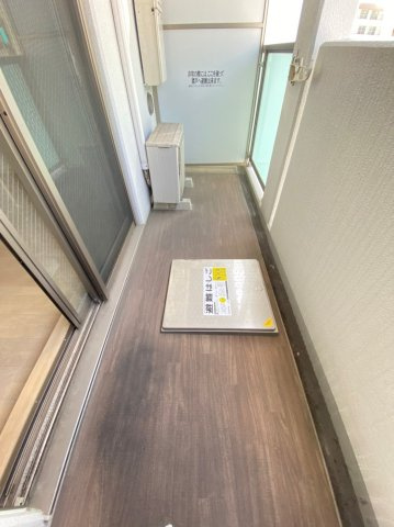 プランドール江戸堀レジデンスのバルコニー