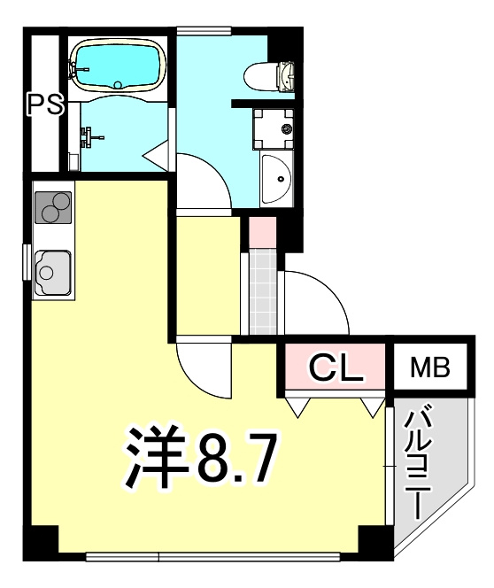 シャトーレ立葉の間取り