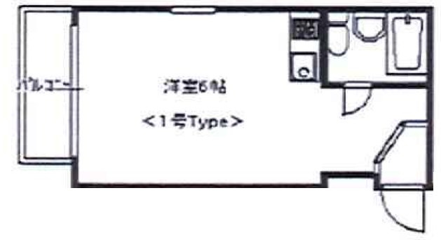メゾン六甲の間取り