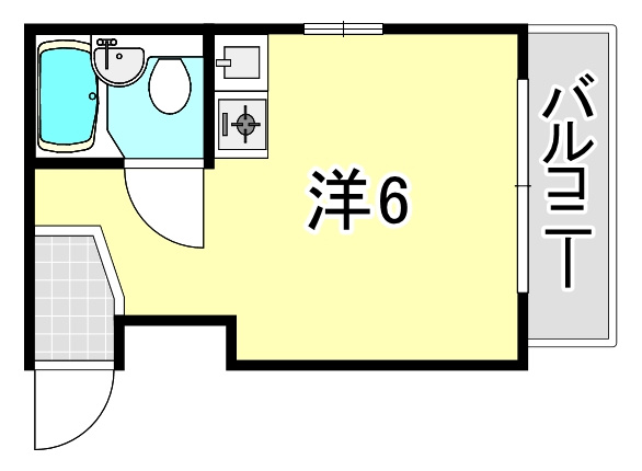 メゾン六甲の間取り