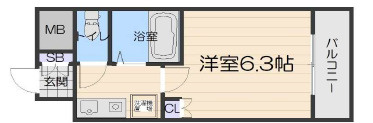 VERGER ZENSHINの間取り