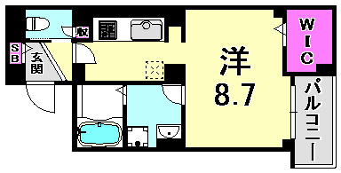 メゾンブランシュの間取り