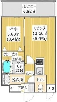 クラシックコート鳥飼の間取り