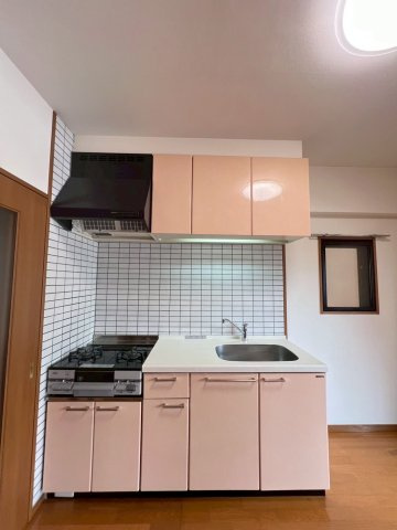 ウイングコートC館のキッチン