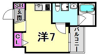 サンクラッソ神戸山手の間取り