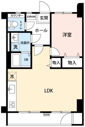 氷川台コートの間取り