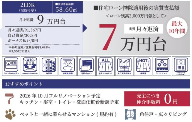 アンビエント住吉公園の間取り