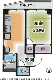 篠原南マンションの間取り