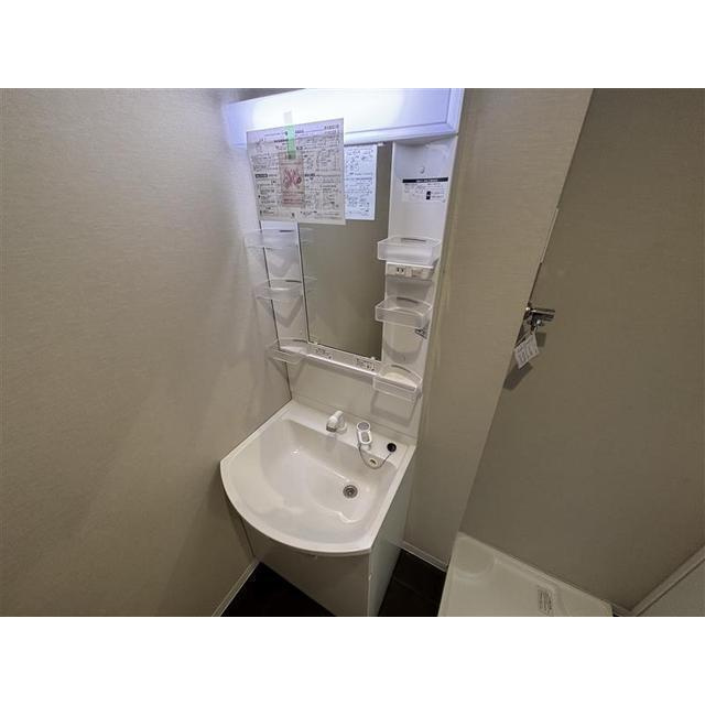 St.Residence南津の辺の洗面所|ゆったりとスペースのある洗面所