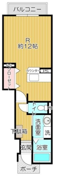 カーサプレッソの間取り