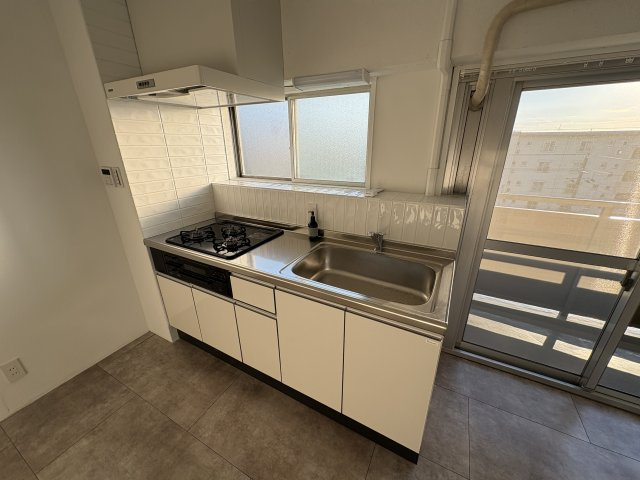 松が丘住宅16号棟のキッチン