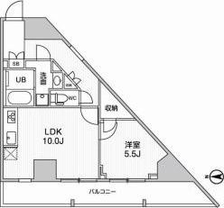 グラシアプレイス曳舟の間取り