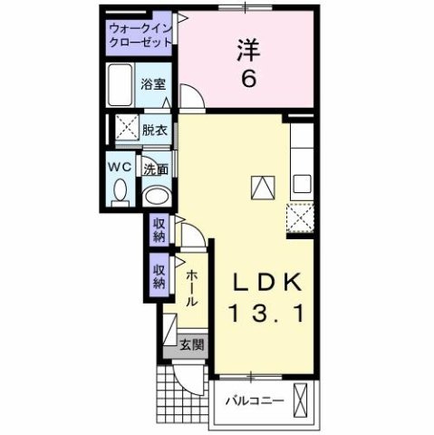 ネッスルシックスの間取り