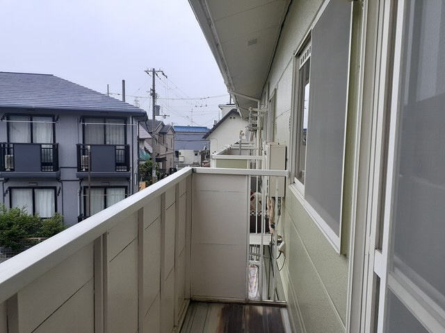 グリーンハイツカワムラⅠのバルコニー