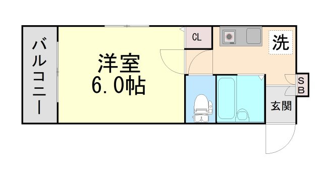 シャミリ―深江の間取り