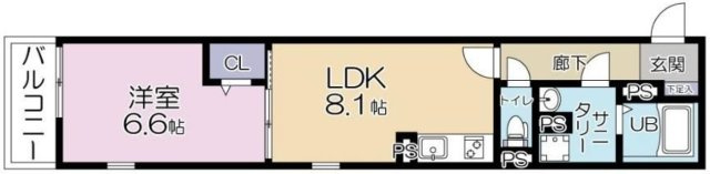ソレイジアレジデンス西東京の間取り