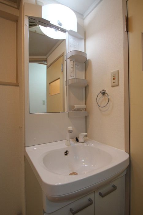 長瀬マンション　Ⅰ棟の洗面所